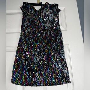 Multicolor Sequin Woman’s Dress